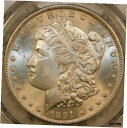 1891 CC シルバー モルガン ドル認定 PCGS MS63 シャープなアイアピール1891 CC Silver Morgan Dollar Certified PCGS MS63 Sharp Eye Appeal(3)
