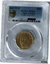 ڶ/ʼݾڽա 1919 China Yunnan 10 Dollar Gold Coin Y-482 LM-1057 PCGS MS 63 Prooflike Surface