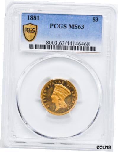 ץʡɥ꥽㤨֡ڶ/ʼݾڽա ƥ Ų 1881 INDIAN PRINCESS $3 PCGS MS 63 [̵] #oot-wr-010707-659פβǤʤ8,767,500ߤˤʤޤ