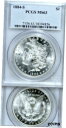 【極美品/品質保証書付】 アンティークコイン 硬貨 1884-S PCGS MS63 Morgan Dollar $1 [送料無料] #oot-wr-010711-109