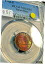 1960-D スモール デイト リンカーン セント PCGS MS63BN ワイルド パープル/グリーン トーニング CHN1960-D Small Date Lincoln Cent PCGS MS63BN Wild Purple/Green Toning CHN