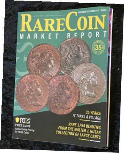 楽天金銀プラチナ　ワールドリソース【極美品/品質保証書付】 アンティークコイン コイン 金貨 銀貨 [送料無料] PCGS Rare Coin Market Report Magazine November December 2021