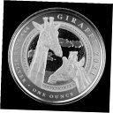  アンティークコイン コイン 金貨 銀貨  Equatorial Guinea 1 OZ Silver 2021 Giraffe 1000 F. SILVER COIN * BU * Encapsulated-