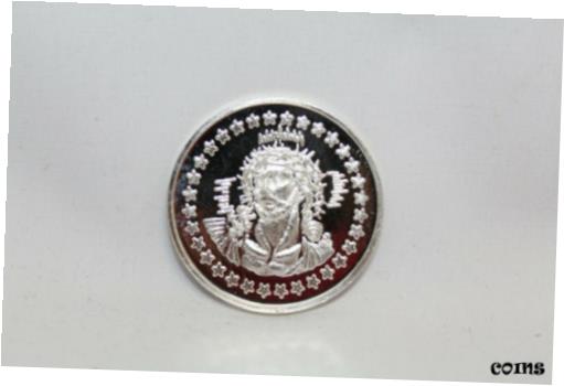  アンティークコイン コイン 金貨 銀貨  Religious 999 fine 9.90 grams silver coin God Jesus Christ Christmas Day Gift