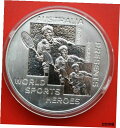 オーストラリア 1991 銀メダル 1 オンス 「ワールド スポーツ ヒーローズ B. ベッカー」 #F0418 PP-Australia 1991 Silver Medal 1 OZ "World Sports Heroes B. Becker" #F0418 PP-