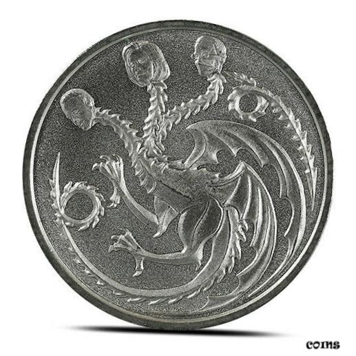  アンティークコイン コイン 金貨 銀貨  1 - 1 oz. 999 Fine Silver Round - Inflation is Coming Series - Unleash the Beast