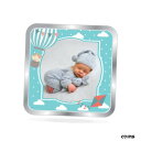 【極美品/品質保証書付】 アンティークコイン コイン 金貨 銀貨 送料無料 Hallmarked Personalised New Born Baby Boy Silver Square Coin 999 Purity 10GM