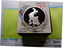 グーフィー & プルート ディズニー アラウンド・ザ・ワールド 999 シルバー コイン ケース COA 希少 美しいGOOFY & PLUTO DISNEY ...