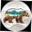 ڶ/ʼݾڽա ƥ    [̵] 2021 Mongolia BEAR Into the Wild 2 Oz Silver Coin 1000 Togrog