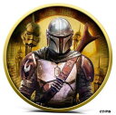 マンダロリアン 1 オンス シルバー コイン ゲルマニア造幣局シリアル #10-19 2021 ニウエMandalorian 1 oz Silver Coin Ennobled by Germania Mint Serial #10-19 2021 Niue