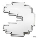 2021 ニウエ $2 - パックマン型 - 1オンス シルバー (Air-Tite)2021 Niue $2 - Pac-Man Shaped - 1oz Silver (In Air-Tite)