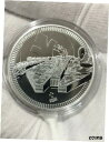 【極美品/品質保証書付】 アンティークコイン コイン 金貨 銀貨 [送料無料] 2021 1 oz Niue Silver Star Wars Millennium Falcon Coin (BU) in a Capsule