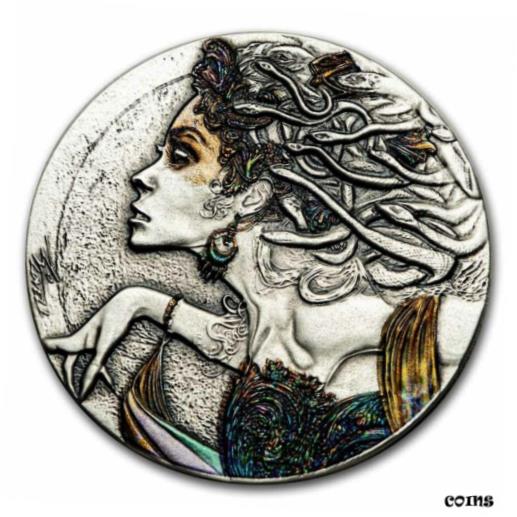 ڶ/ʼݾڽա ƥ    [̵] 2022 Niue Silver Antique Medusa (High Relief) - SKU#246470