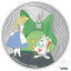 ڶ/ʼݾڽա ƥ    [̵] NEW! DISNEY WHITE RABBIT Alice in Wonderland 2021 NIUE 1oz .999 SILVER PROOF OGP