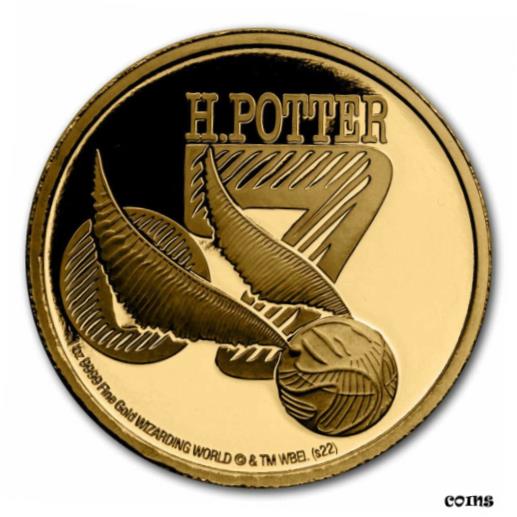  アンティークコイン 金貨 2022 Niue 1 oz Proof Gold Coin Harry Potter: The Golden Snitch - SKU#246581  #gcf-wr-010847-1626