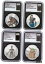 ڶ/ʼݾڽա ƥ  2021 Niue Star Wars Mandalorian Complete Set of 4x1oz Silver Proof NGC PF70UC FR [̵] #sot-wr-010847-2717