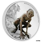 【極美品/品質保証書付】 アンティークコイン コイン 金貨 銀貨 [送料無料] GOLLUM THE LORD OF THE RINGS - 2022 1 oz $2 Fine Silver Coin - Niue - NZ Mint