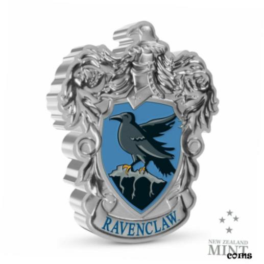 【極美品/品質保証書付】 アンティークコイン コイン 金貨 銀貨 送料無料 2021 Niue Harry Potter Ravenclaw House Crest 1 oz .999 Silver Coin - 5,000 Made