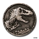 2021 ニウエ 2 オンス シルバー $5 ジュラシック ワールド アンティーク ハイレリーフ コイン - SKU#2234972021 Niue 2 oz ...