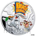 2013 漫画キャラクター シリーズ - バッグス バニー - シルバー コイン - ニウエ - OGP COA 付き2013 CARTOON CHARACTER SERIES - BUGS BUNNY - SILVER COIN - NIUE - WITH OGP COA