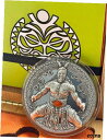 yɔi/iۏ؏tz AeB[NRC RC   [] HAKA WORLD CULTURES 2020 2 oz 2000 Francs UHR BLACK PROOF SILVER COIN NIUE