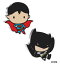 ڶ/ʼݾڽա ƥ    [̵] 2021 Niue Flying Heroes Batman and Superman Chibi 1 oz Silver Colorized $2 Coin