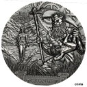 クロノス エンシェント タイタンズ 3 オンス .999 アンティーク銀貨 333 の鋳造Cronus Ancient Titans 3 oz .999 antiqued silver coin Mintage of 333