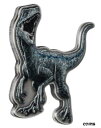 VELOCIRAPTOR ジュラシック ワールド 2 オンス シルバー シェイプ コイン ニウエ 2021VELOCIRAPTOR Jurassic World...