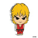 ケン マスターズ ストリートファイター チビ コイン コレクション - 2021 1 オンス シルバー コイン ニウエKEN MASTERS STREET FIGHTER CHIBI COIN COLLECTION - 2021 1 oz Silver Coin NIUE