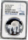 yɔi/iۏ؏tz AeB[NRC RC   [] Star Wars Vehicles AT - AT Walker 2022 Niue 1oz Silver Coin NGC PF 69 FR