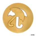 2022 ニウエ ダルゴナ ハニカム傘 2 オンス シルバー カラー化 $1 コイン BU2022 Niue Dalgona Honeycomb Umbrella 2 oz Silver Colorized $1 Coin BU