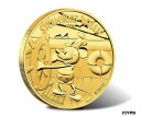 【極美品/品質保証書付】 アンティークコイン 金貨 2014 (PF70 Ultra Cameo) 1/4 oz Gold $25 Niue Disney Steamboat Willie NGC Coin [送料無料] #gct-wr-010847-5555