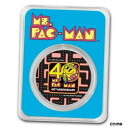 2021 ニウエ Ms. パックマン カラー化 1 オンス .999 シルバー コイン TEP ~ 40 周年記念2021 Niue Ms. Pac-Man Colorized 1 oz .999 Silver Coin in TEP ~ 40th Anniversary
