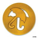 2022 ニウエ 1 ドル ダルゴナ ハニカム傘型 2 オンス銀貨。イカゲーム2022 Niue $1 Dalgona Honeycomb Umbrella-Shaped 2 oz Silver Coin. Squid Game