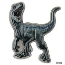 2021 ニウエ $5 ジュラシック ワールド ヴェロキラプトル 2 オンス .999 シルバー コイン ミンテージ - 6002021 Niue $5 Jur...