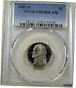 2001 S ジェファーソン ニッケル PCGS プルーフ 70 トップ ポップ2001 S Jefferson Nickel PCGS Proof 70 Top Pop(3)