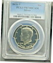 1976 S シルバー ケネディ PCGS PR 70 DCAM ロー ミント ロー ポップ ブルー ラベル1976 S SILVER KENNEDY PCGS PR 70 DCAM LOW MINTAGE LOW POP BLUE LABEL