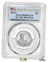 2022 S シルバー プルーフ アメリカン レディース サリー ライド クォーター PCGS PR70DCAM 初日2022 S Silver Proof A...