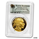 【極美品/品質保証書付】 アンティークコイン 金貨 2021-W 1 oz Proof Gold Buffalo PR-70 PCGS (FDI, Black Diamond) - SKU#233857 [送料無料] #got-wr-010886-3688