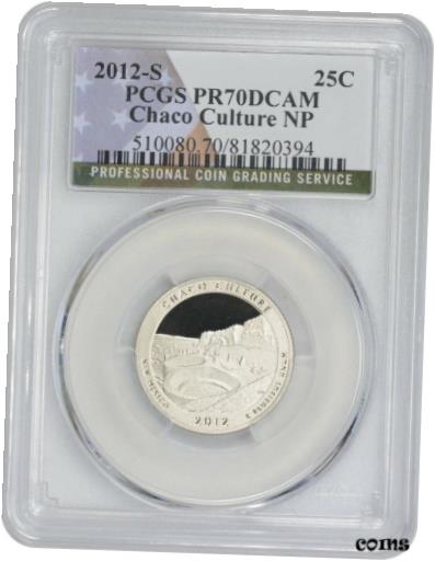 yɔi/iۏ؏tz AeB[NRC RC   [] 2012-S Flag Clad Chaco Culture ATB National Park Quarter PR70DCAM PCGS