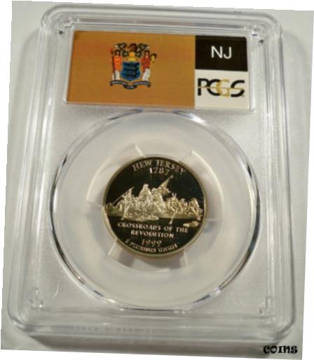 yɔi/iۏ؏tz AeB[NRC RC   [] 1999-S 25c CLAD PCGS PR70DCAM NEW JERSEY QUARTER PROOF DEEP CAMEO PR 70 DC NJ