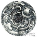 yɔi/iۏ؏tz AeB[NRC RC   [] SCYLLA AND CHARYBDIS Evil Within 3 Oz Silver Coin 20$ Palau 2020