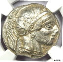 yɔi/iۏ؏tz AeB[NRC d Athens Greece Athena Owl Tetradrachm Ancient Coin 440-404 BC - Certified NGC AU [] #oct-wr-010888-157