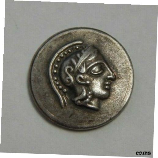 【極美品/品質保証書付】 アンティークコイン コイン 金貨 銀貨 送料無料 .999 Silver Fantasy Coin - Attica Athens - Athena Owl - 11.55MM 1.1 Grams
