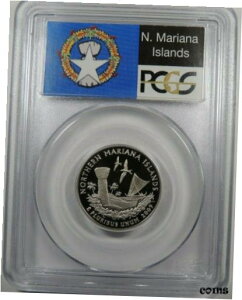 2009 S 25C PCGS PR 69 DCAM 領土四半期 北マリアナ諸島の旗2009 S 25C PCGS PR 69 DCAM Territories Quarters Northern Mariana Islands Flag