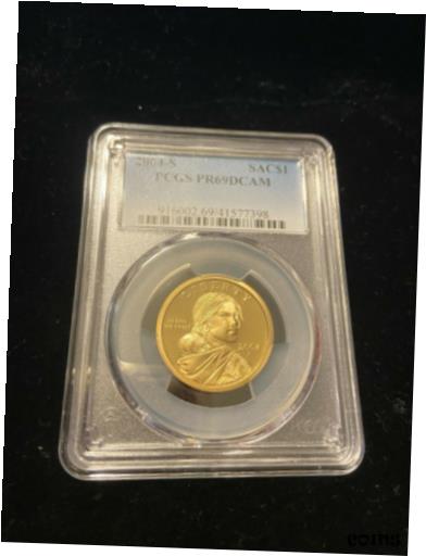 yɔi/iۏ؏tz AeB[NRC RC   [] 2004-s Sacagawea/Native $1 dollar proof coin PCGS PR 69 DCAM