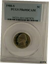 1988 S 5C San Francisco Mint Jefferson Proof Nickel - Graded PCGS PR69DCAM #870※関税は当ショップ負担（お客様負担無し）※全国送料無料・海外輸送無料※商品の状態は画像をご確認下さい（極美品・目立った汚れ無し）※輸入品の為英語表記となります※その他ご不明点はお気軽にお問合せ下さい！Seller Notes: “Coin Graded PCGS PR69DCAM”Country/Region of Manufacture: United StatesCoin: JeffersonCertification: PCGSStrike Type: ProofMint Location: San FranciscoGrade: PR 69Year: 1988Circulated/Uncirculated: UncirculatedDenomination: 5C[ご購入前に必ずお読み下さい]親切丁寧に、商品到着までサポート対応させていただきます。■パソコンの画像・画質により色や素材感が、実際の商品と多少異なる場合がございますので予めご了承くださいませ。■お客様のご都合（程度の解釈相違を含む）による商品のご購入後のキャンセル返品は、原則としてお受け致しておりません。未払いのまま2日以上連絡が取れない場合はキャンセルさせて頂きます。その場合、事務局側が自動的に「非常に悪い」の評価を付けてしまいますのでご注意ください。※お支払い頂いた場合は連絡は不要です。※他ショップでも販売しておりますので、稀に在庫がない場合がございます。■不具合での返品は箱などすべてが到着時の状態になるものに限らせていただきます。※当店では不良品はすべて現物確認と不具合の確認を行い対応をさせて頂いております。■お客様のご都合によるご注文確定後の商品のキャンセルにつきましては承っておりません。また、ご入金確認後、またはご決済完了確認後のキャンセルにつきましては、ご注文総額の30％のキャンセル料をご請求させていただきます。■領収書二重発行やトラブル防止のため、領収書発行は行っておりません。事務局側が発行している「支払い明細」が正式な支払い証明となります。支払い明細画面を印刷したものが領収書の代わりになることを各税務署に確認済みです。■年末年始・連休の発送は、業者も休みになる関係でいつもより遅れます。■輸送時の破損の場合は配送業者への報告を行って下さい。報告なしでの対応はできません。■日祝日は定休日とさせていただいております。連絡・発送が出来ませんのであらかじめご了承お願いいたします。■内容は必ずお読みになってからお買い求め下さいますようお願い致します。※在庫状況は常に更新をしておりますが、当社は複数店舗で在庫を共有しているため、ご注文を頂きましても稀に欠品している場合がございます。その際は誠に申し訳ございませんが、その旨をメールまたはお電話にてご連絡させていただきます。ご理解いただけますようお願い申し上げます。親切・丁寧にお取引させていただきますのでよろしくお願いします。 品質保証について 当店の商品の、品質保証についてご紹介いたします。 ▽品質保証書 お買い上げいただく全ての商品に「WORLD RESOURCE品質保証書」をおつけいたします。 これは、WORLD RESOURCEが販売した商品であることを保証するものです。大切に保管してください。 ▽標準保証に関して 当店でご購入頂きました商品は7日以内の標準保証サービスが付属致します。 ※ご購入日につきましては、製品の品質保証書に記載の日付にて確認させていただきます。 ※保証は通常利用時のみの対応となります。 ※ご購入日の確認を致しかねる場合は有償となります。品質保証書は大切に保管して下さい。POINT01　品揃え一番店を目指して 「期待に答えるお店づくりと、時代に合わせたサービスをご提供致します。」 POINT02　多種多様な商品レパートリー 「幅広く、世界の商品をご用意しております。」 POINT03　きっと見つかる！新しい発見 「テレビや雑誌で紹介されたアイテムもいちはやく。」 モットー：丁寧な接客対応 その道数十年のスタッフだからこそできる、“豊富な知識”に基づく商品のご提案。 お探しの商品はお気軽にスタッフにお尋ねください。 「以前は、商品ページあったけど、、、見つからない。」 「初めてアンティークコインの購入をしますが大丈夫ですか？」 「この年代の商品を探していますが、おすすめはありますか？」 「友人にアンティークコインを送りたいけど、おすすめありますか？」 等など、困ったときの質問にも、しっかり対応・お調べ致します。 取寄せ、取り置き等もできますので、商品一覧で見つからなかった商品でも、 スタッフまでお気軽にご相談下さい。 【お問い合わせはお気軽にどうぞ】 suport@world-resource.net