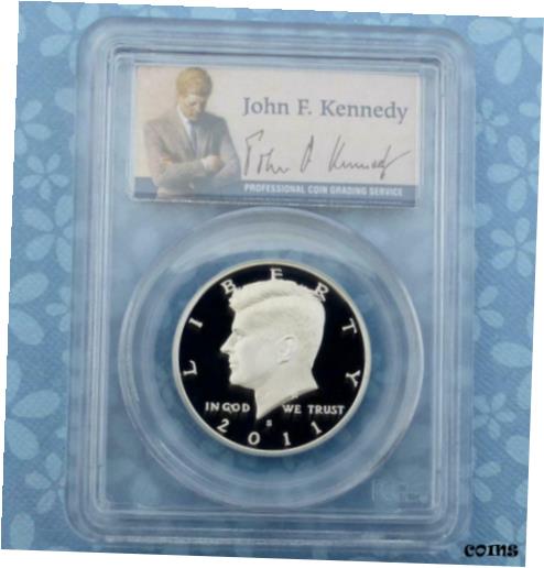 yɔi/iۏ؏tz AeB[NRC RC   [] 2011 S PCGS Proof 69 Deep Cameo Silver Kennedy Half Dollar, PR69 D-Cam 50C Coin