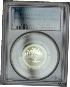2013 S 25C ホワイト マウンテン国有林 シルバー プルーフ クォーター PCGS PR69DCAM2013 S 25C White Mountain National Forest Silver Proof Quarter PCGS PR69DCAM