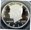 yɔi/iۏ؏tz AeB[NRC RC   [] 2011 S 50c Silver Kennedy Half Dollar-PCGS PR69DCAM Deep Cameo-Portrait Label